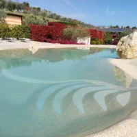 sand poll with natural steps