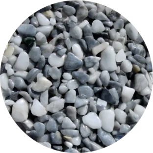 Grigio Bardiglio Grigio Bardiglio Pebble Sample