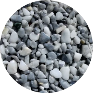 Grigio Bardiglio Grigio Bardiglio Pebble Sample